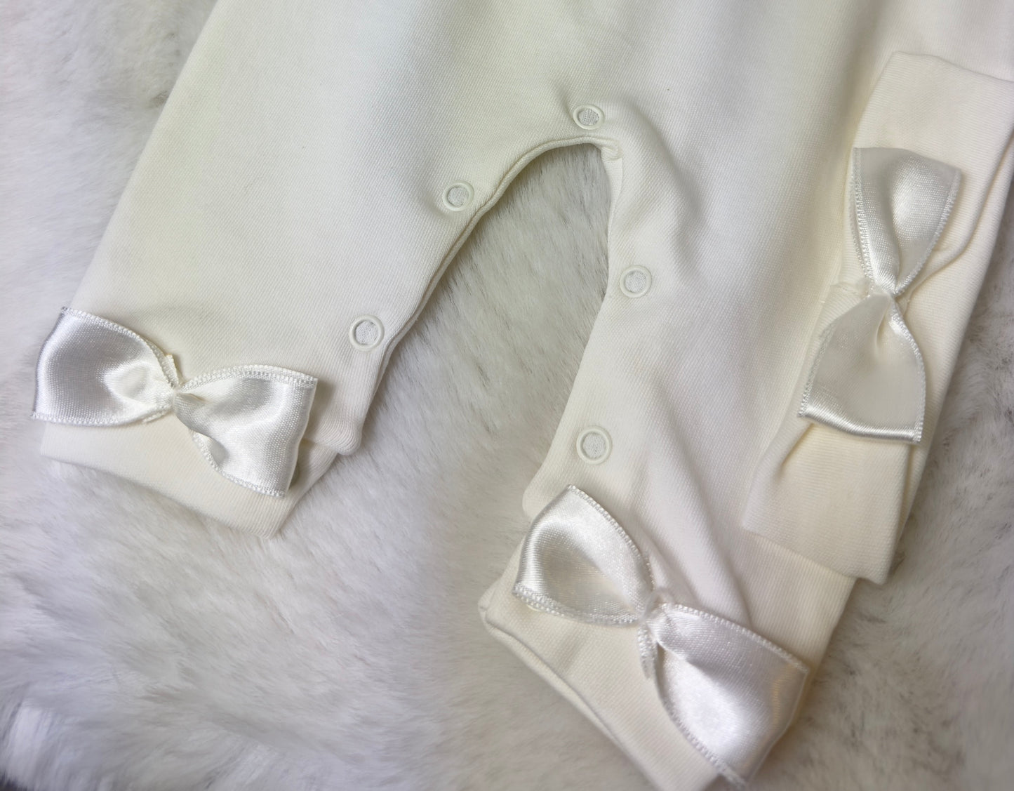 Diamante Bow Romper