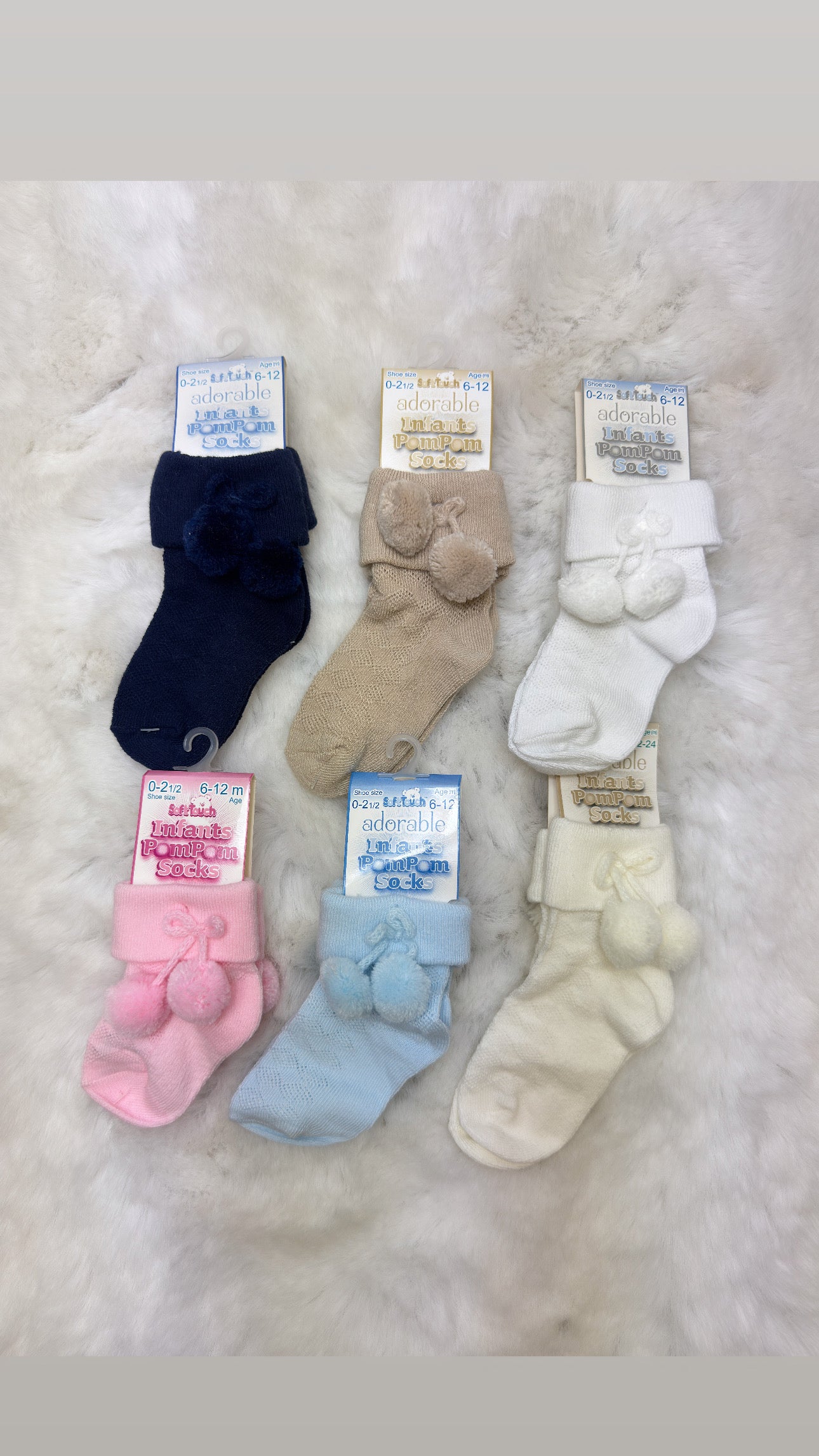 Pom Pom Ankle Socks