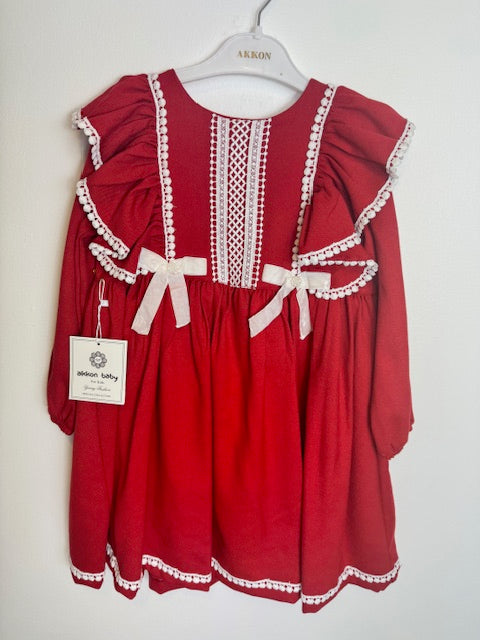 Girls Red Dress